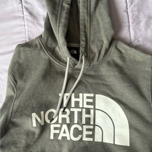 The North Face Gray Logo Pullover Hoodie